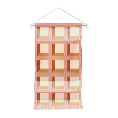 Colour Poems Minimalist 3D Pattern XIII Wall Hanging Portrait