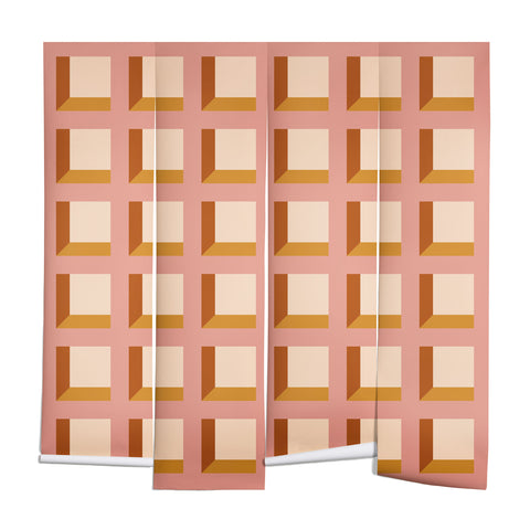 Colour Poems Minimalist 3D Pattern XIII Wall Mural
