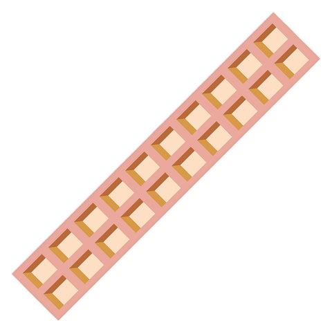 Colour Poems Minimalist 3D Pattern XIII Table Runner
