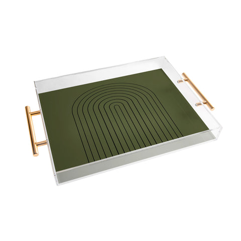 Colour Poems Minimalist Arch XI Acrylic Tray