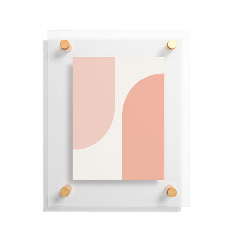 Colour Poems Modern Minimal Arch XXXI Floating Acrylic Print