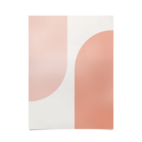 Colour Poems Modern Minimal Arch XXXI Poster