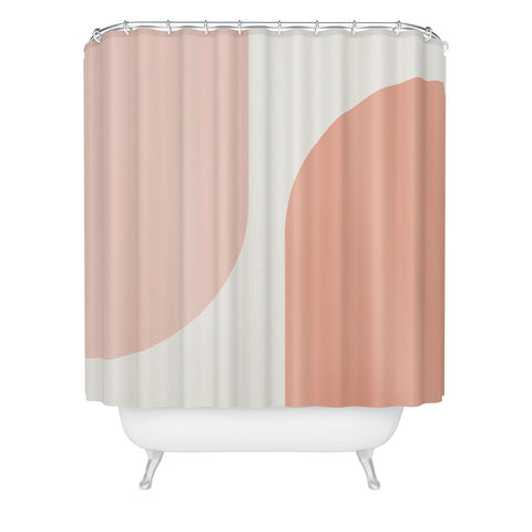 Colour Poems Modern Minimal Arch XXXI Shower Curtain