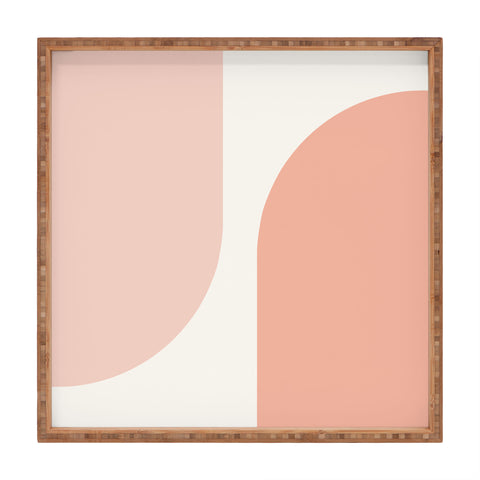 Colour Poems Modern Minimal Arch XXXI Square Tray