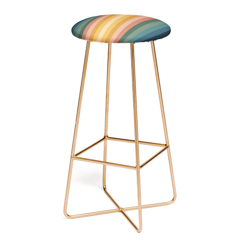 Colour Poems Multicolor Stripes IX Bar Stool