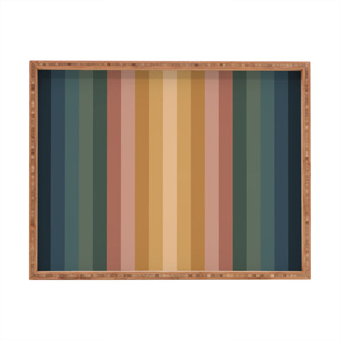 Colour Poems Multicolor Stripes IX Rectangular Tray