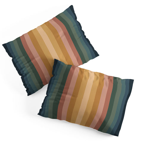 Colour Poems Multicolor Stripes IX Pillow Shams
