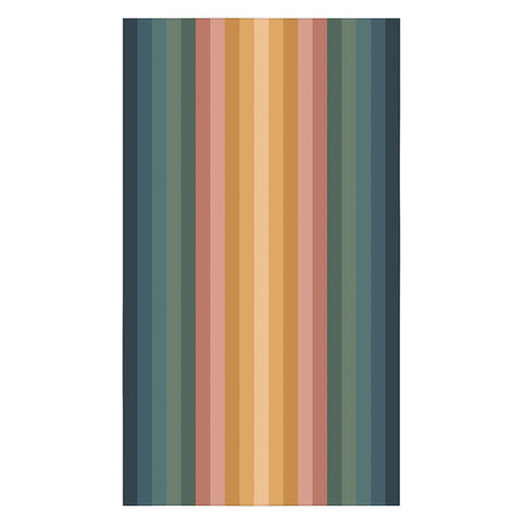 Colour Poems Multicolor Stripes IX Tablecloth