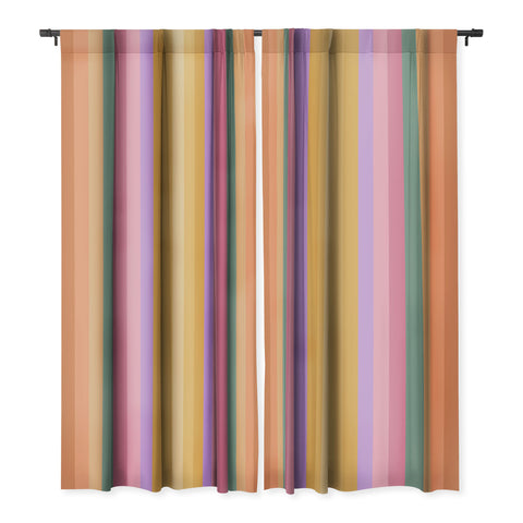 Colour Poems Multicolor Stripes V Blackout Non Repeat