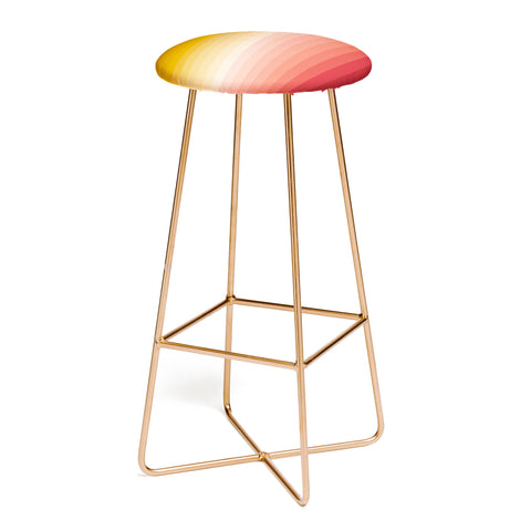 Colour Poems Multicolor Stripes XV Bar Stool