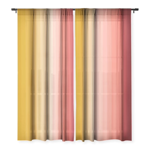 Colour Poems Multicolor Stripes XV Sheer Non Repeat