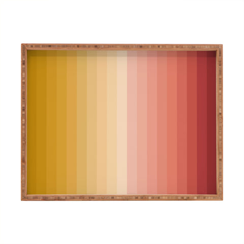 Colour Poems Multicolor Stripes XV Rectangular Tray