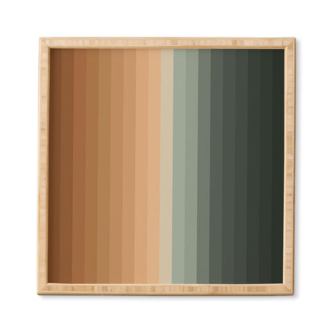 Colour Poems Multicolor Stripes XVIII Framed Wall Art