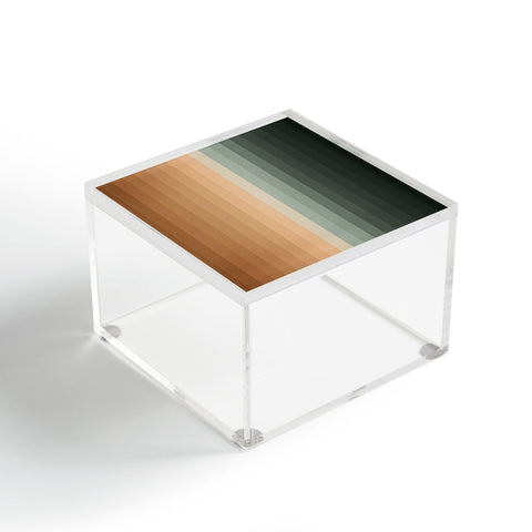 Colour Poems Multicolor Stripes XVIII Acrylic Box