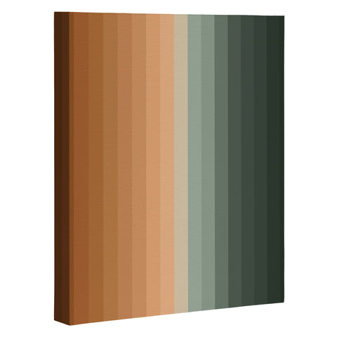 Colour Poems Multicolor Stripes XVIII Art Canvas