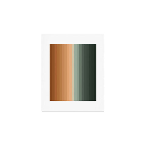 Colour Poems Multicolor Stripes XVIII Art Print