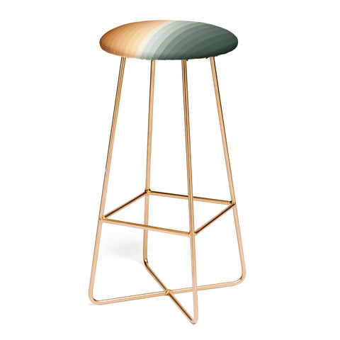 Colour Poems Multicolor Stripes XVIII Bar Stool