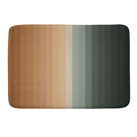 Colour Poems Multicolor Stripes XVIII Memory Foam Bath Mat