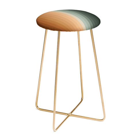 Colour Poems Multicolor Stripes XVIII Counter Stool