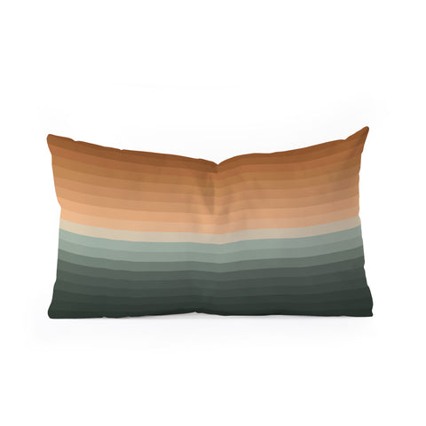 Colour Poems Multicolor Stripes XVIII Oblong Throw Pillow