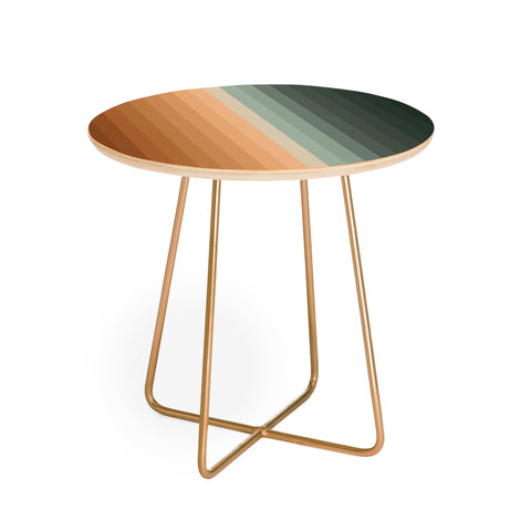 Colour Poems Multicolor Stripes XVIII Round Side Table