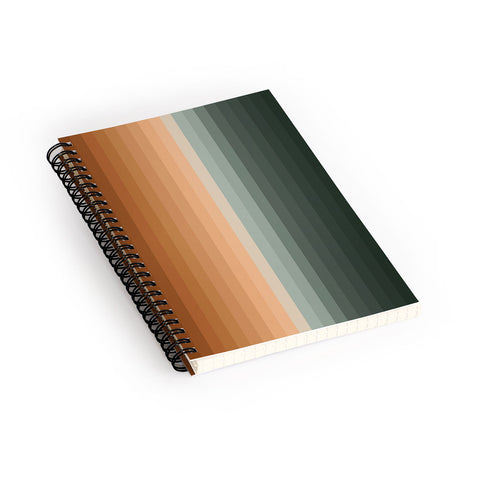 Colour Poems Multicolor Stripes XVIII Spiral Notebook