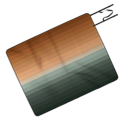 Colour Poems Multicolor Stripes XVIII Picnic Blanket