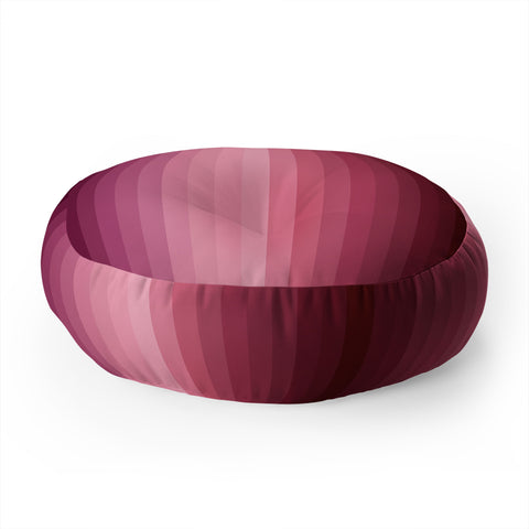 Colour Poems Multicolor Stripes XX Floor Pillow Round