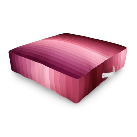 Colour Poems Multicolor Stripes XX Outdoor Floor Cushion