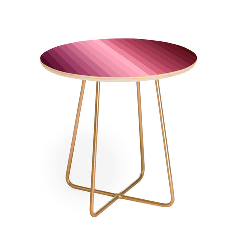 Colour Poems Multicolor Stripes XX Round Side Table