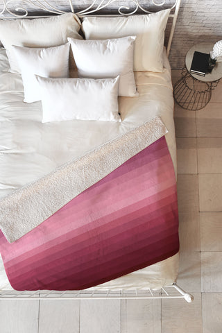 Colour Poems Multicolor Stripes XX Fleece Throw Blanket