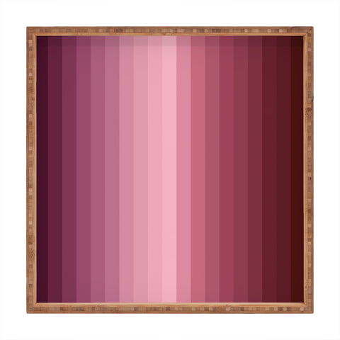 Colour Poems Multicolor Stripes XX Square Tray