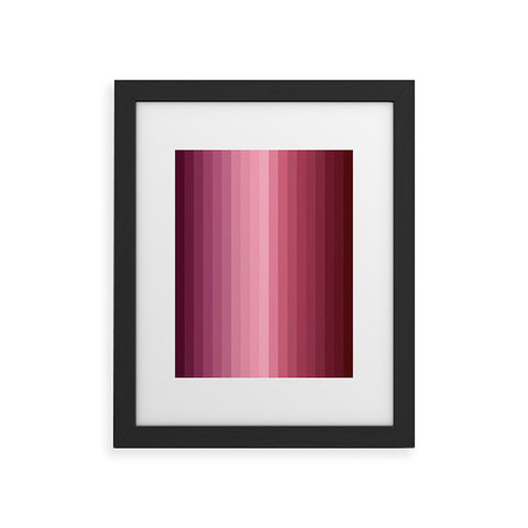Colour Poems Multicolor Stripes XX Framed Art Print