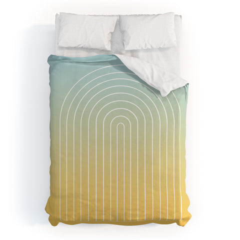 Colour Poems Ombre Arch II Duvet Cover