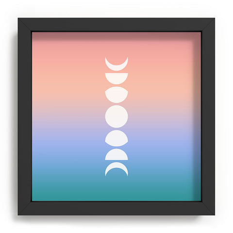 Colour Poems Ombre Moon Phases III Recessed Framing Square