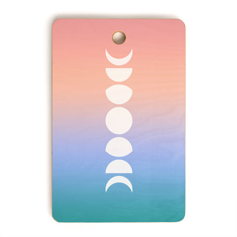 Colour Poems Ombre Moon Phases III Cutting Board Rectangle