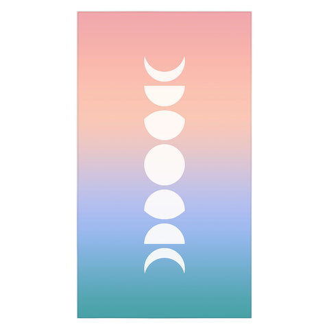 Colour Poems Ombre Moon Phases III Tablecloth