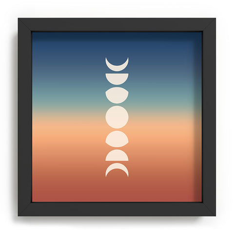 Colour Poems Ombre Moon Phases XV Recessed Framing Square