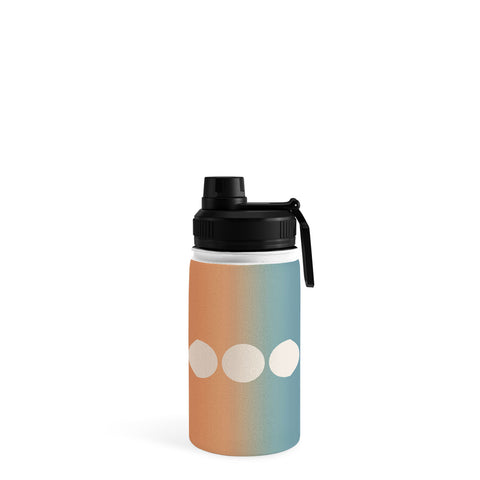 Colour Poems Ombre Moon Phases XV Water Bottle