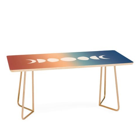 Colour Poems Ombre Moon Phases XV Coffee Table