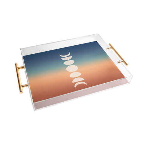 Colour Poems Ombre Moon Phases XV Acrylic Tray