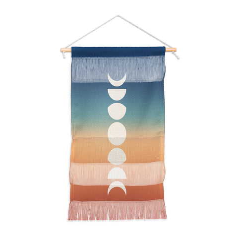 Colour Poems Ombre Moon Phases XV Wall Hanging Portrait