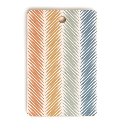 Colour Poems Palm Leaf Pattern LXIV Cutting Board Rectangle