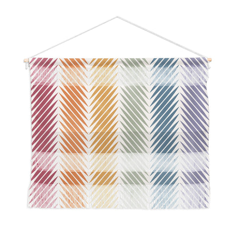 Colour Poems Palm Leaf Pattern LXIV Wall Hanging Landscape