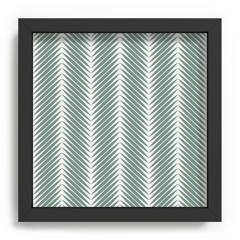 Colour Poems Palm Leaf Pattern XIX Recessed Framing Square