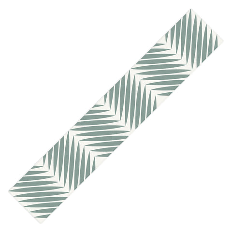 Colour Poems Palm Leaf Pattern XIX Table Runner
