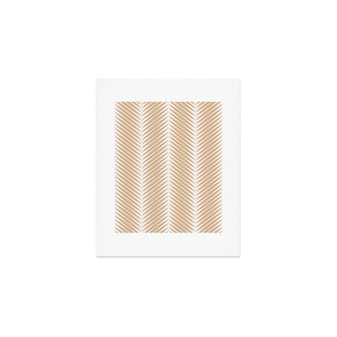 Colour Poems Palm Leaf Pattern XLI Art Print
