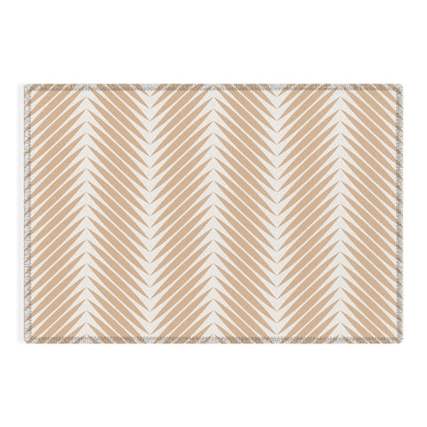 Colour Poems Palm Leaf Pattern XLI Outdoor Rug