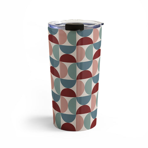 Colour Poems Patterned Geometric Shapes CCX Travel Mug
