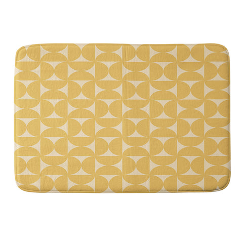Colour Poems Patterned Shapes CLXVI Memory Foam Bath Mat